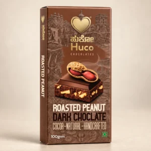 Huco Special Roasted Peanut Dark Chocolate